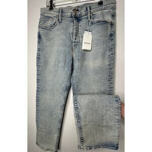 NWT Mother Light Acid Wash Button Fly tomcat Marrakesh Jeans 32